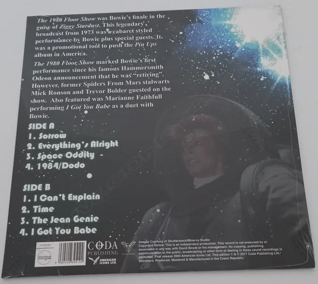 David Bowie And His Guests, Ziggy's Last Floor Show (The Legendary Broadcast), (Clear Vinyl) Image 1++
